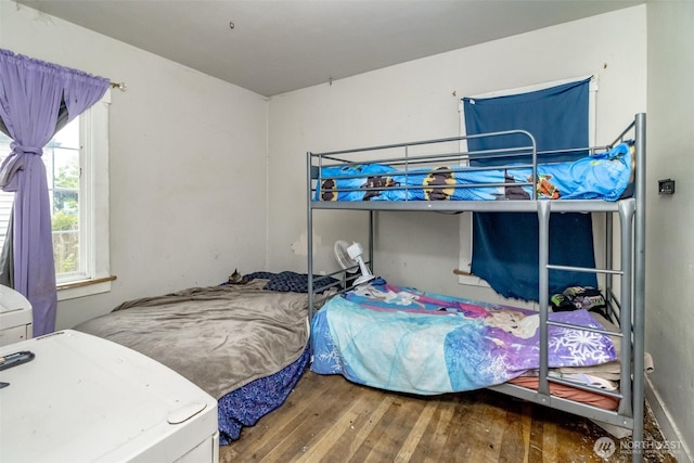 5229 S Thompson Ave, Tacoma, WA 98408 - bedroom featuring hardwood / wood-style floors