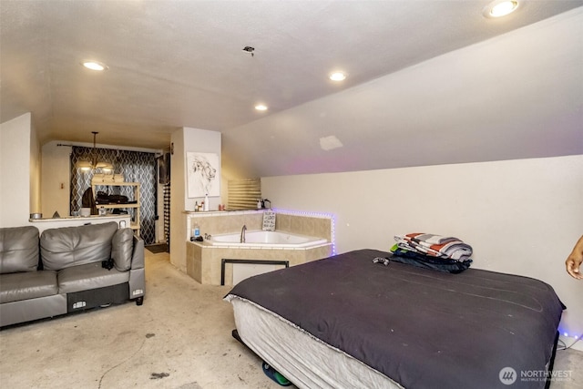 5229 S Thompson Ave, Tacoma, WA 98408 - bedroom with vaulted ceiling and recessed lighting