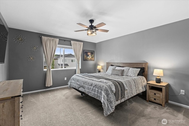 1120 15th Ave, Sultan, WA 98294 - bedroom with carpet floors and a ceiling fan