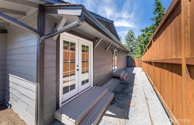9621 1st Ave SE, Everett, WA 98208 - view of side of home featuring french doors