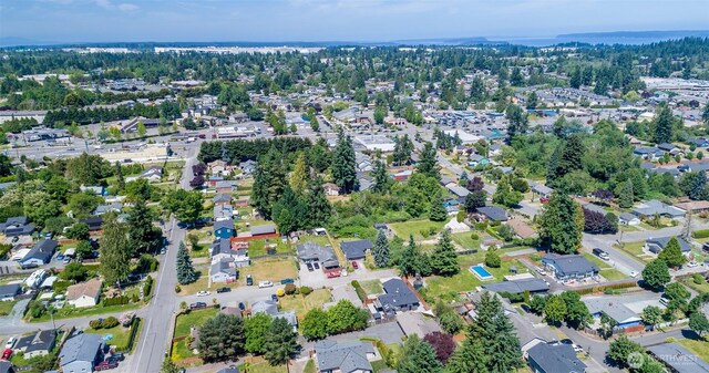 9621 1st Ave SE, Everett, WA 98208 - aerial overview of property's location featuring nearby suburban area
