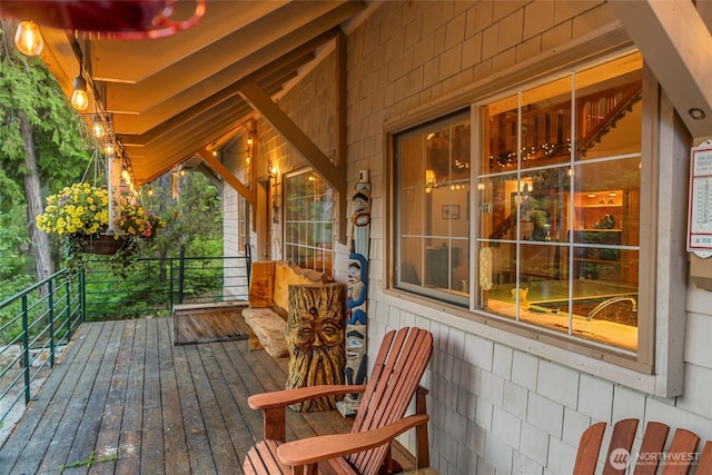 2290 Riffle Dr, Leavenworth, WA 98826 - view of wooden terrace