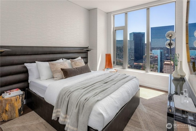 2510 6th Ave Unit 1704, Seattle, WA 98121 - bedroom featuring a city view