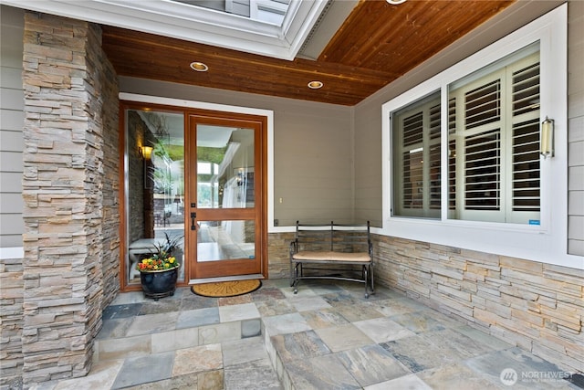 60 Marigold Dr, Bellingham, WA 98229 - property entrance with stone siding