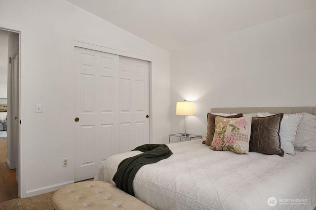 24027 222nd Pl SE Unit 88, Maple Valley, WA 98038 - bedroom with a closet and baseboards
