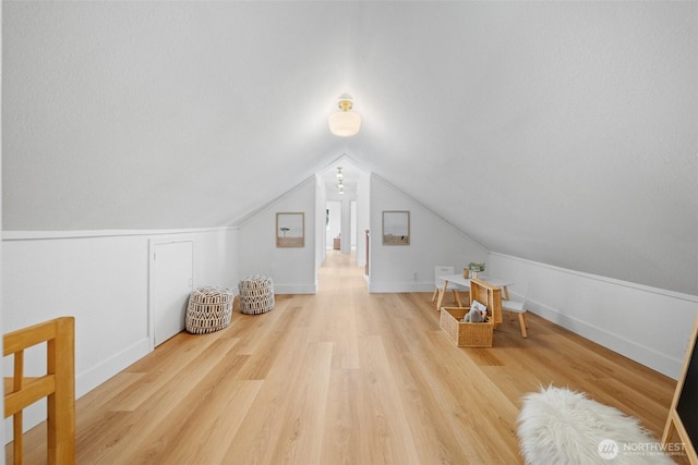 4658 N Defiance St, Tacoma, WA 98407 - bonus room with light wood finished floors and lofted ceiling