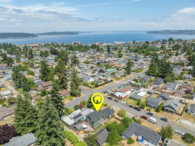 4658 N Defiance St, Tacoma, WA 98407 - aerial overview of property's location featuring nearby suburban area