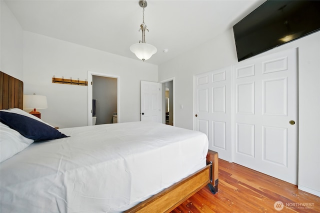 1950 K St, Walla Walla, WA 99362 - bedroom with wood finished floors