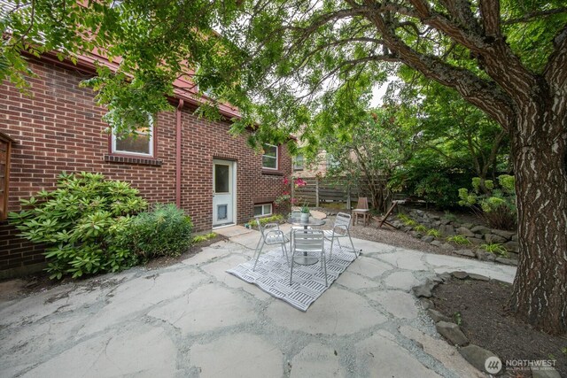 7310 10th Ave NW, Seattle, WA 98117 - view of patio / terrace with outdoor dining area