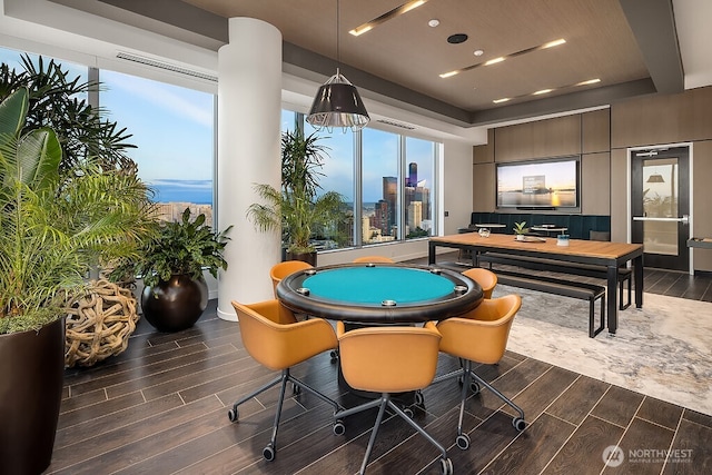 1808 Minor Ave Unit 3005, Seattle, WA 98101 - recreation room with wood finish floors