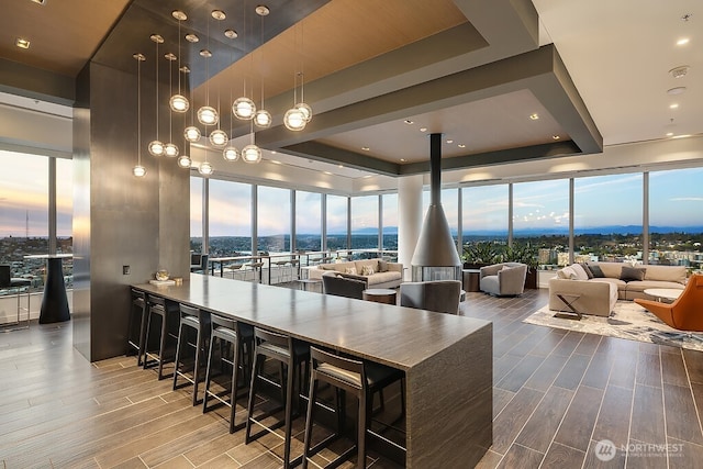 1808 Minor Ave Unit 3005, Seattle, WA 98101 - community lobby with floor to ceiling windows