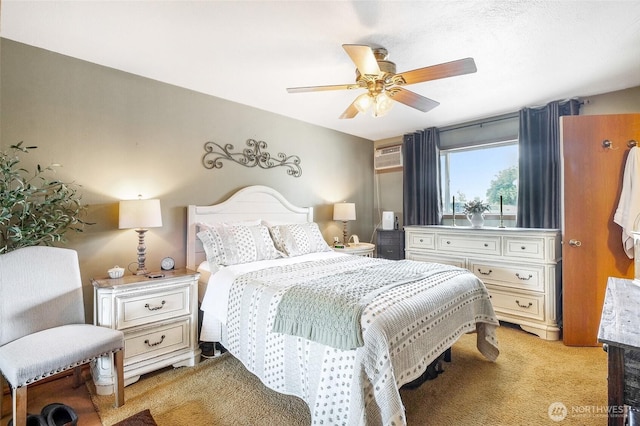 407 Offut Dr, Moses Lake, WA 98837 - bedroom featuring light colored carpet and ceiling fan