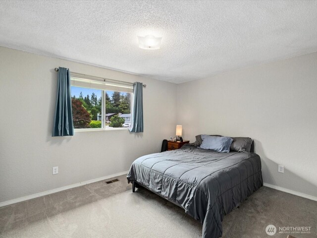 2613 172nd Pl SE, Bothell, WA 98012 - bedroom with carpet and a textured ceiling