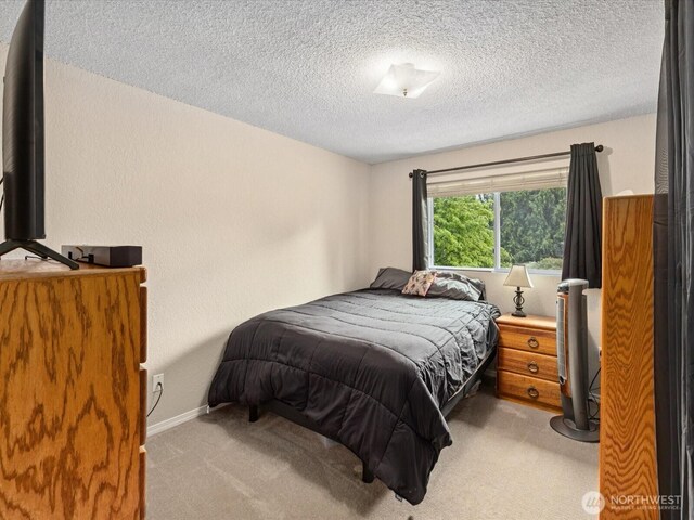 2613 172nd Pl SE, Bothell, WA 98012 - bedroom with carpet floors and a textured ceiling