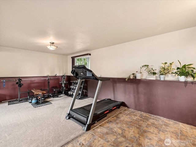 2613 172nd Pl SE, Bothell, WA 98012 - workout area with carpet floors
