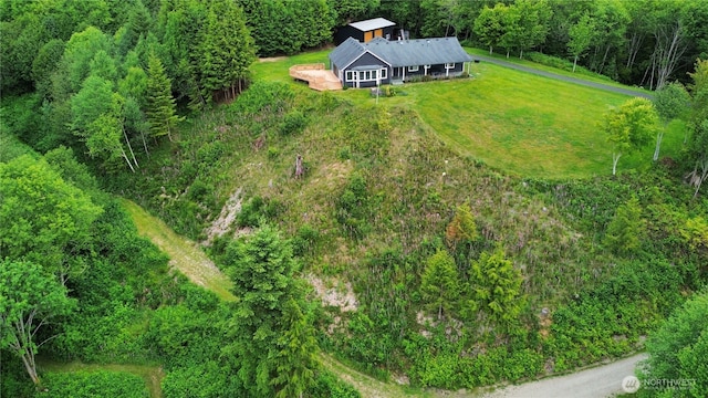 874 W State Route 4, Cathlamet, WA 98612 - aerial view of property and surrounding area