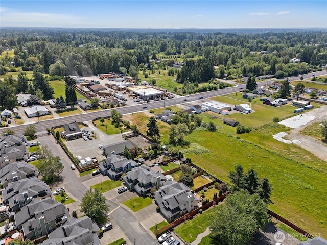 11008 36th Ave Court E, Tacoma, WA 98446 - aerial view of residential area with a forest