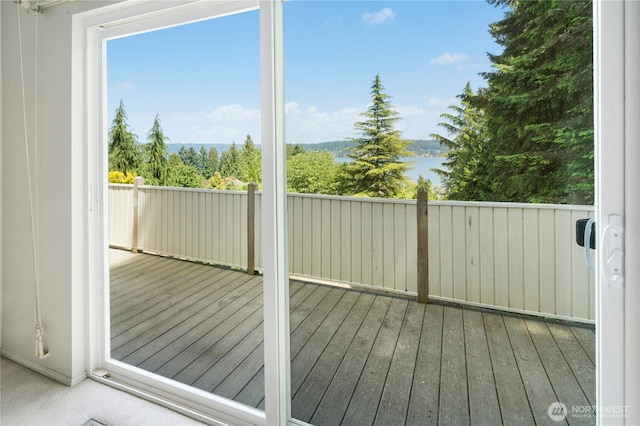2838 170th Ave SE, Bellevue, WA 98008 - deck with a water view