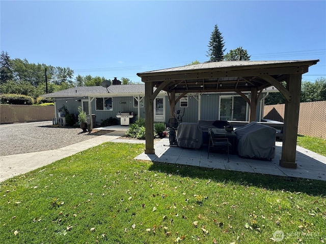 8329 20th St SE, Lake Stevens, WA 98258 - back of property featuring a gazebo and a patio