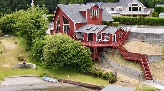 2519 Carpenter Rd, Lacey, WA 98503 - view of jungle gym with stairway and a deck