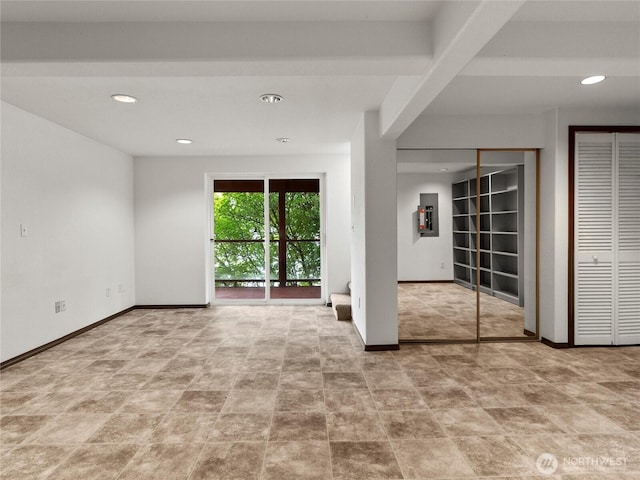 2519 Carpenter Rd, Lacey, WA 98503 - spare room with recessed lighting and baseboards