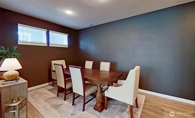 5845 Waverly Rd SW, Port Orchard, WA 98367 - dining space featuring wood finished floors and recessed lighting