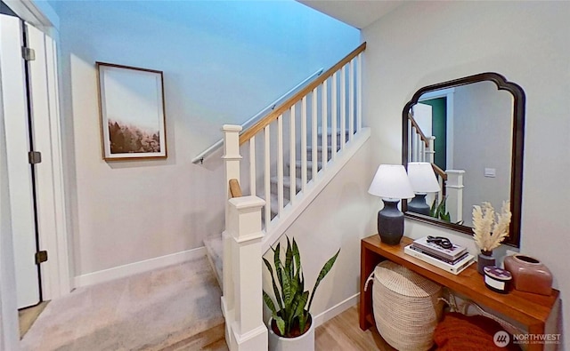 5845 Waverly Rd SW, Port Orchard, WA 98367 - staircase with baseboards