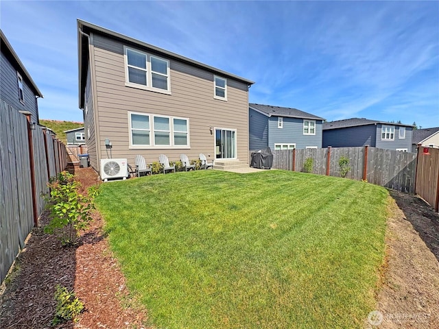 5845 Waverly Rd SW, Port Orchard, WA 98367 - back of property featuring entry steps and a fenced backyard