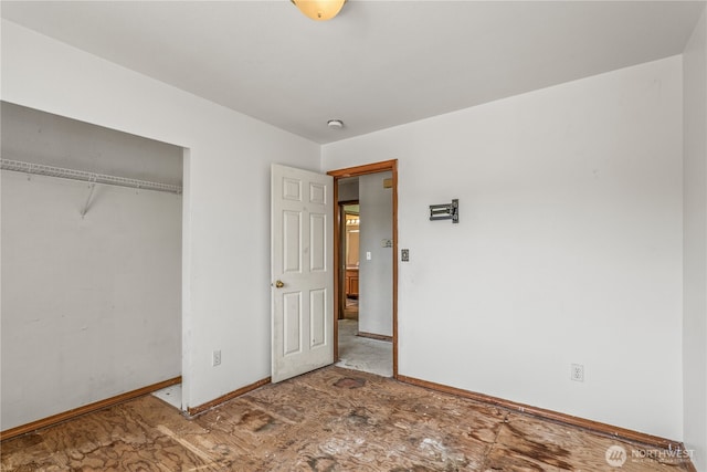 16411 156th St SE, Monroe, WA 98272 - unfurnished bedroom featuring a closet and baseboards