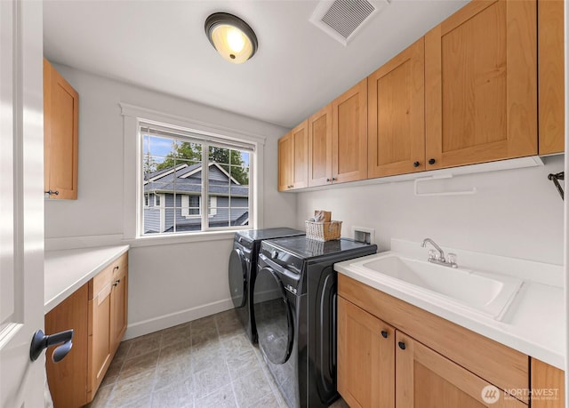 2166 NE Morgan Ln, Issaquah, WA 98029 - washroom with cabinet space and separate washer and dryer
