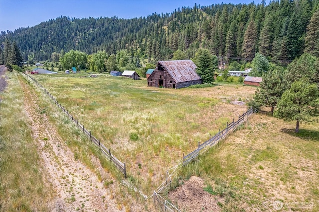 14985 Chumstick, Leavenworth, WA 98826 - overview of rural landscape featuring a forest