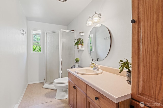 14985 Chumstick, Leavenworth, WA 98826 - full bathroom featuring vanity and a shower stall