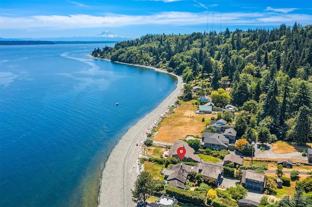 14504 Glen Acres Rd, Vashon, WA 98070 - bird's eye view of a nearby body of water