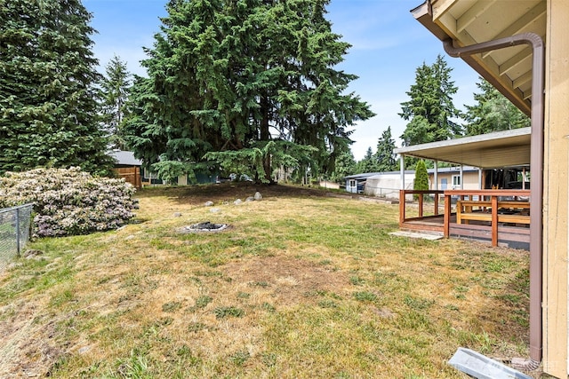 8537 Thuja Ave SE, Yelm, WA 98597 - view of yard