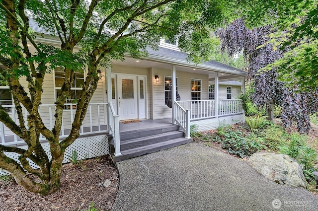 5679 W 31st Crst, Ferndale, WA 98248 - view of front of house with covered porch