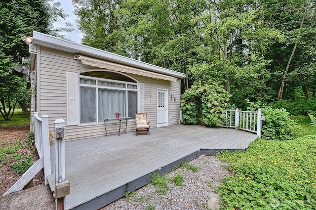 5679 W 31st Crst, Ferndale, WA 98248 - view of wooden terrace