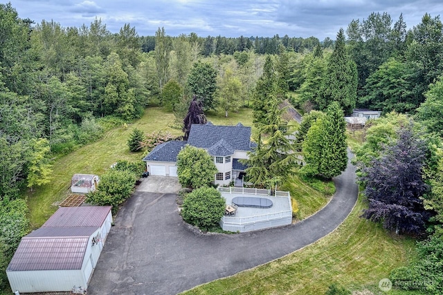 5679 W 31st Crst, Ferndale, WA 98248 - view of subject property with a forest
