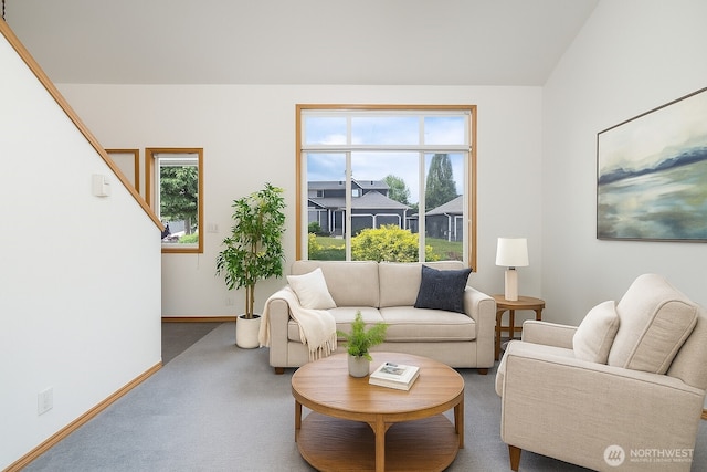 3401 F Ave, Anacortes, WA 98221 - carpeted living room with baseboards