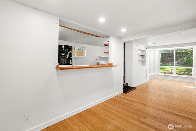 10746 Densmore Ave N, Seattle, WA 98133 - interior space featuring wood finished floors, recessed lighting, and plenty of natural light