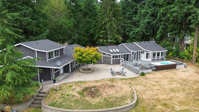 12712 232nd Ave E, Buckley, WA 98321 - view from above of property