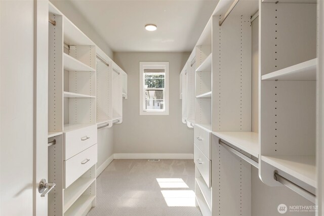 8784 NE Winslow Grove Ct, Bainbridge Island, WA 98110 - walk in closet featuring light carpet