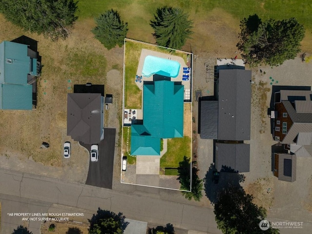 491 Pebble Beach Dr, Cle Elum, WA 98922 - aerial view of a pool