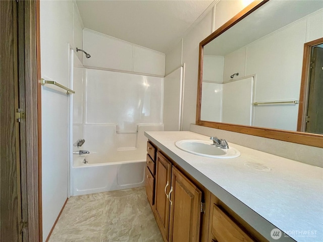 115 4th Ave SE, Soap Lake, WA 98851 - bathroom with vanity and bathtub / shower combination
