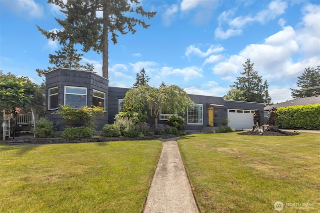804 Electron Way, Fircrest, WA 98466 - view of front of property with an attached garage and a front lawn