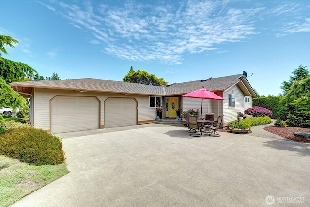 153 Swinomish Dr, La Conner, WA 98257 - single story home featuring concrete driveway and a garage