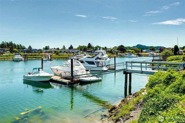 153 Swinomish Dr, La Conner, WA 98257 - dock featuring a water view