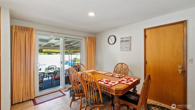1314 S Division St, Walla Walla, WA 99362 - dining area featuring french doors and recessed lighting