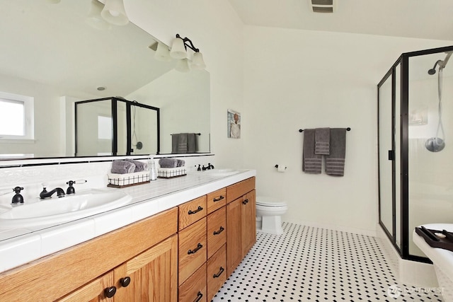 4876 Breezefair Rd, Freeland, WA 98249 - full bath with a stall shower and double vanity