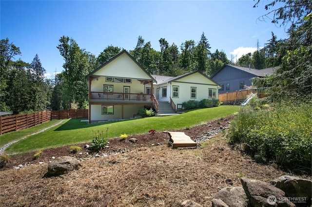989 Lakewood Ln, Bellingham, WA 98229 - back of house featuring a deck