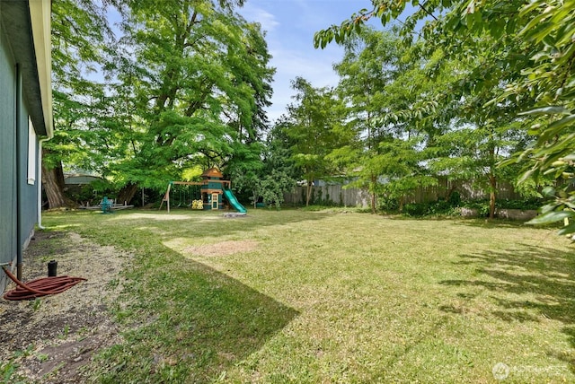 9413 356th Street Ct S, Roy, WA 98558 - fenced backyard with a playground